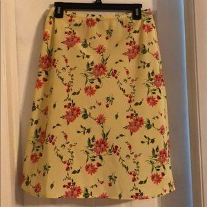 My Michelle floral skirt.